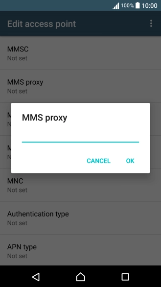 Key in 10.202.002.060 and press OK.