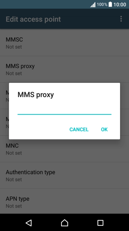 Key in 10.202.002.060 and press OK.