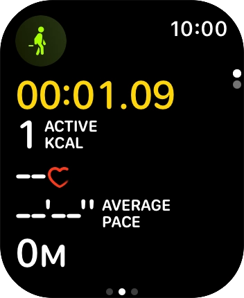 Slide your finger right starting from the left side of the screen.