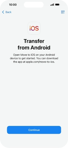 To transfer content to your phone, you need to install the app 