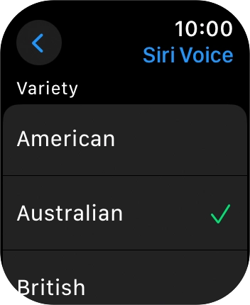 Follow the instructions on the screen to select the required settings.