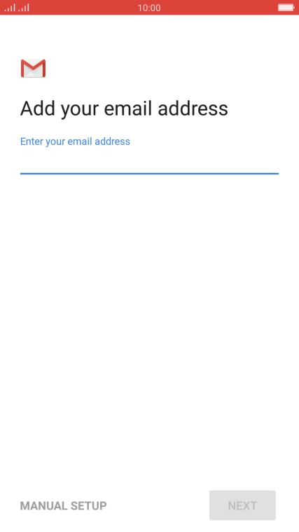 Press the field below 