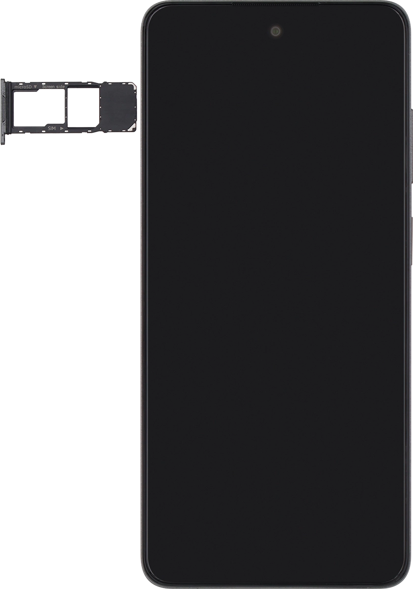 Turn your SIM so the angled corner of the SIM matches the angled corner of the SIM holder.