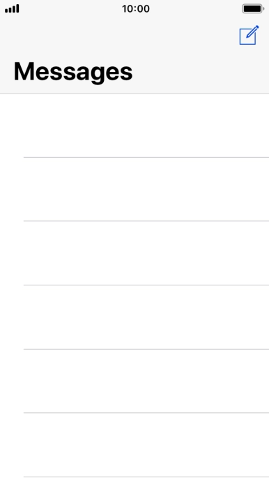 Press the new message icon.