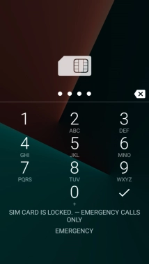 If you're asked to key in your PIN, do so and press the confirm icon.