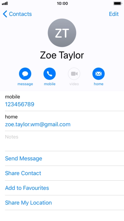 Press the required number.