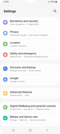 Press Accounts and backup.