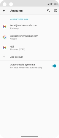 Slide your finger upwards starting from the bottom of the screen to return to the home screen.