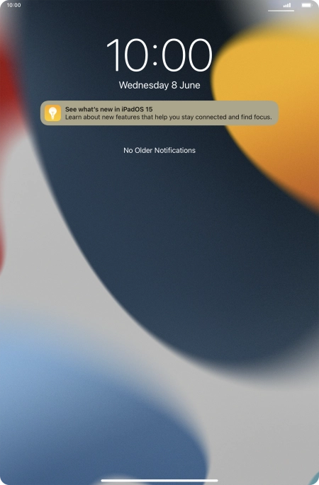 Press the required notification and follow the instructions on the screen to use the selected function.