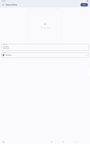 Press the field below 