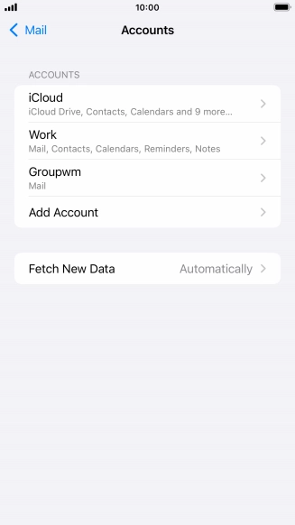 Press Fetch New Data.