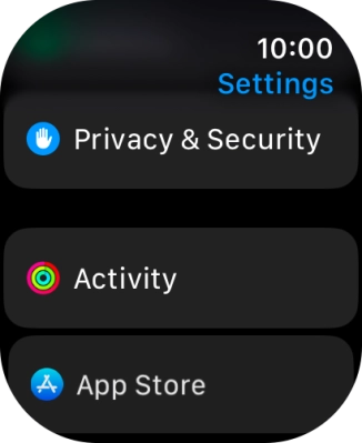 Press Privacy & Security.