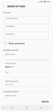 Press the drop down list below 