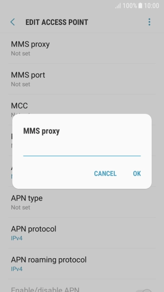 Key in 10.202.002.060 and press OK.