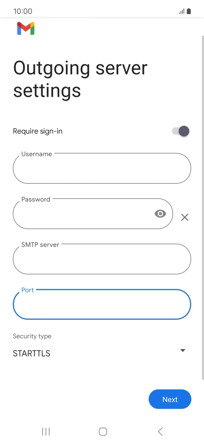 Press the drop down list below 