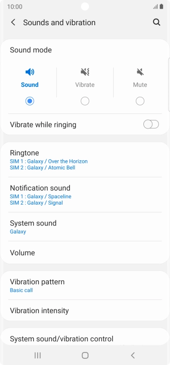 Press Ringtone.