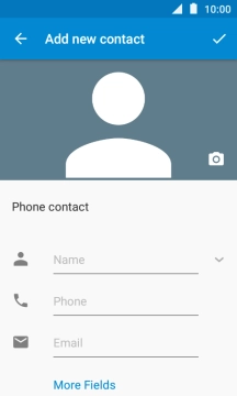 Press Name and key in the name.