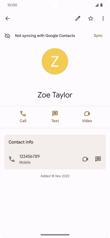 Slide your finger upwards starting from the bottom of the screen to return to the home screen.