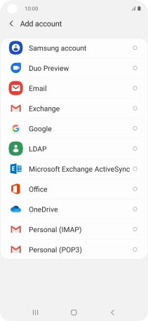 Press Personal (POP3).