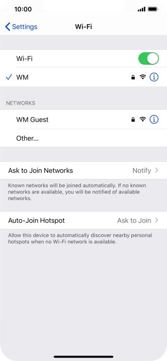 Slide your finger upwards starting from the bottom of the screen to return to the home screen.
