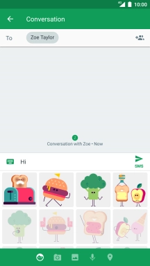 Press the picture icon.