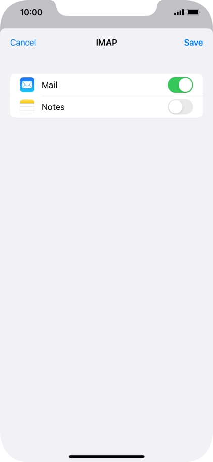 Press Save. Your email account has now been set up. To select more settings for incoming and outgoing server, proceed with the following steps.