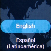 Press the required language.