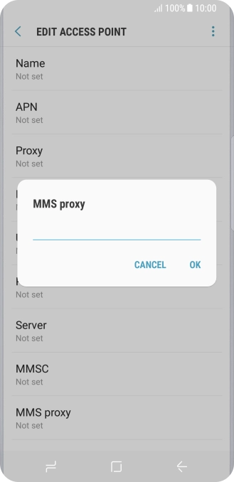 Key in 10.202.002.060 and press OK.