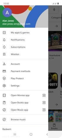 Press My apps & games.