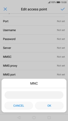 Key in 03 and press OK.