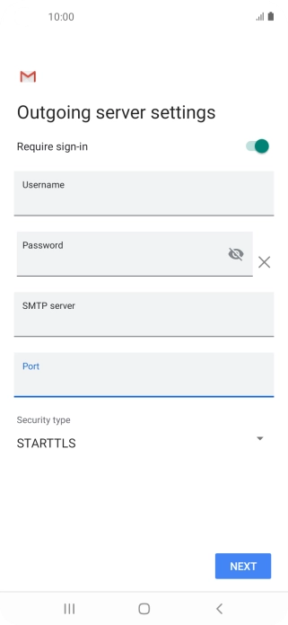 Press the drop down list below 