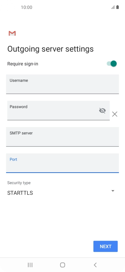 Press the drop down list below 
