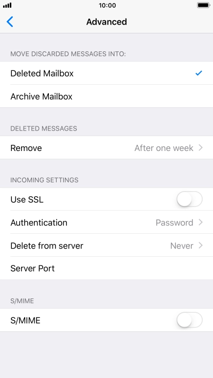 Press Authentication.