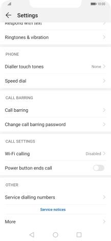Press Wi-Fi calling.