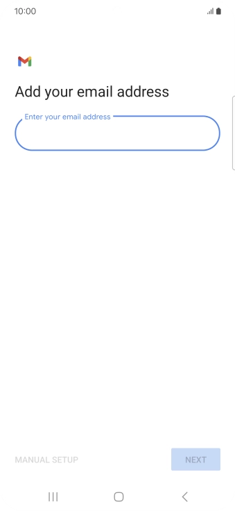 Press the field below 