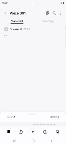 To view a summary of the text, press Summary.