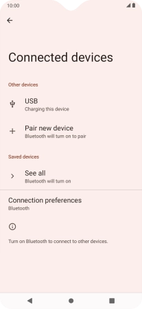 Press Pair new device.