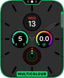 Press the Digital Crown twice to return to the home screen.