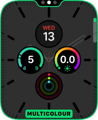 Press the Digital Crown twice to return to the home screen.