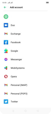 Press Personal (POP3).