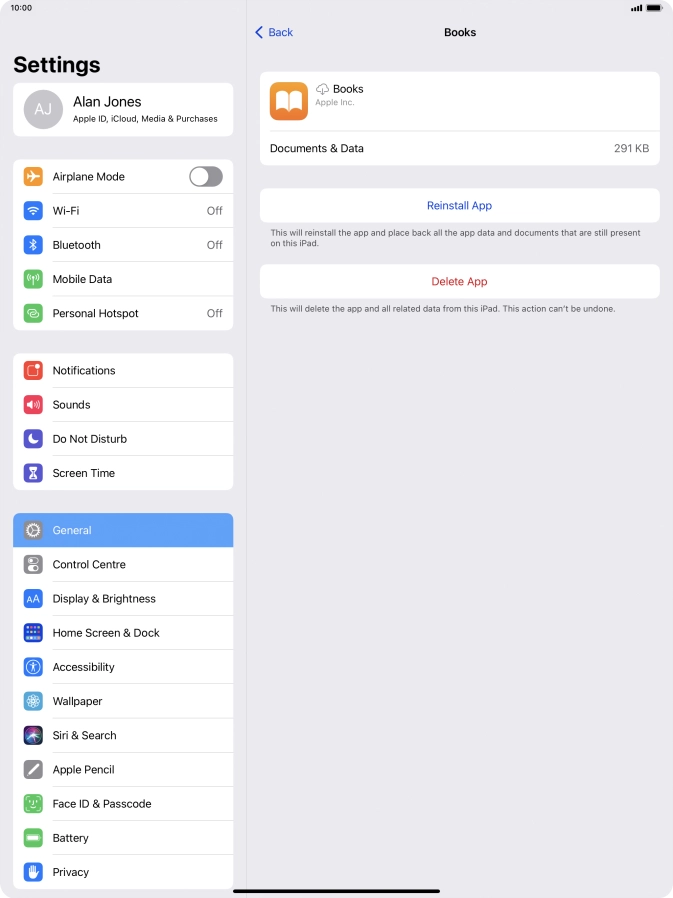 Slide your finger upwards starting from the bottom of the screen to return to the home screen.