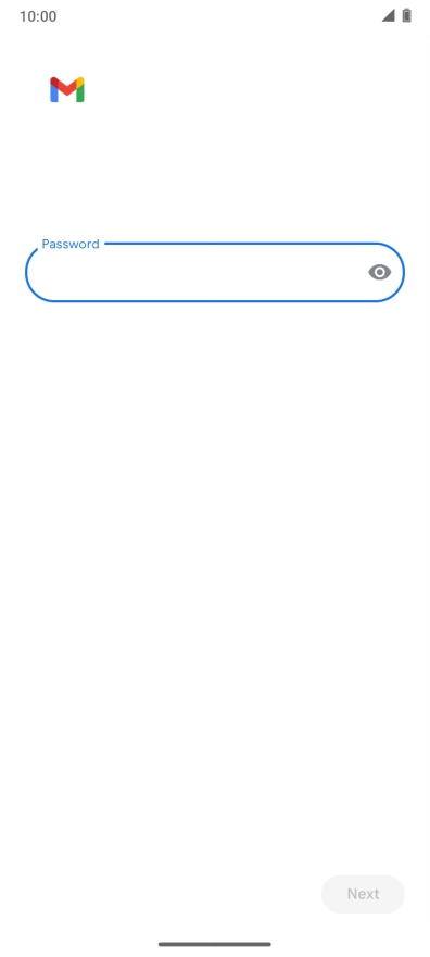 Press the field below 