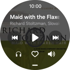 Slide your finger upwards starting from the bottom of the screen.