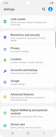 Press Biometrics and security.