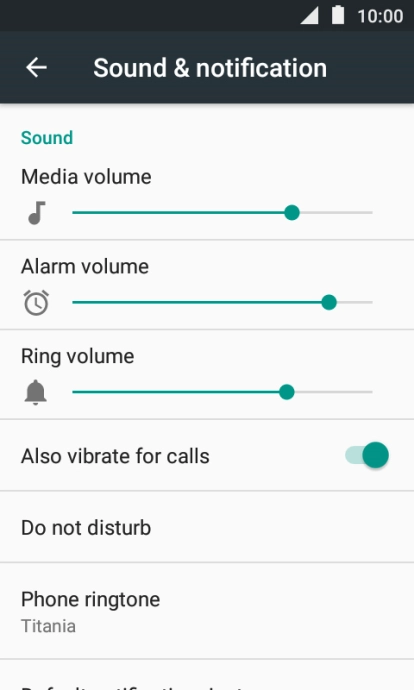 Press Phone ringtone.