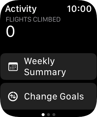 Press the Digital Crown several times to return to the main menu.