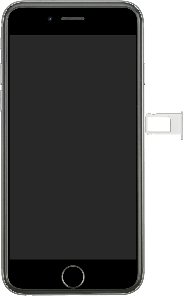 Turn your SIM so the angled corner of the SIM matches the angled corner of the SIM holder.