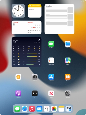 When the battery charging icon is displayed, the battery is charging.