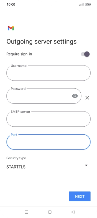Press the drop down list below 