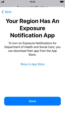 Press Show in App Store and follow the instructions on the screen to download and install the app.